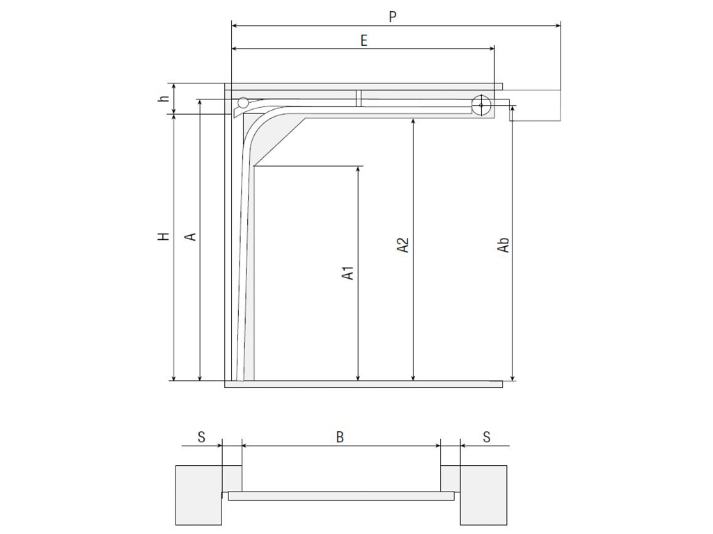Pastki ko‘tarilish, baraban orqadan.